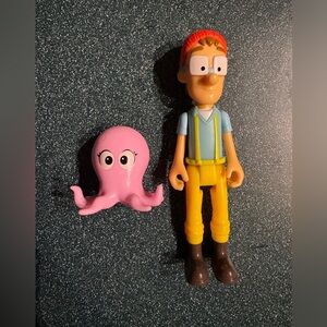 Paw Patrol Captain Turbot and Pink Octopus